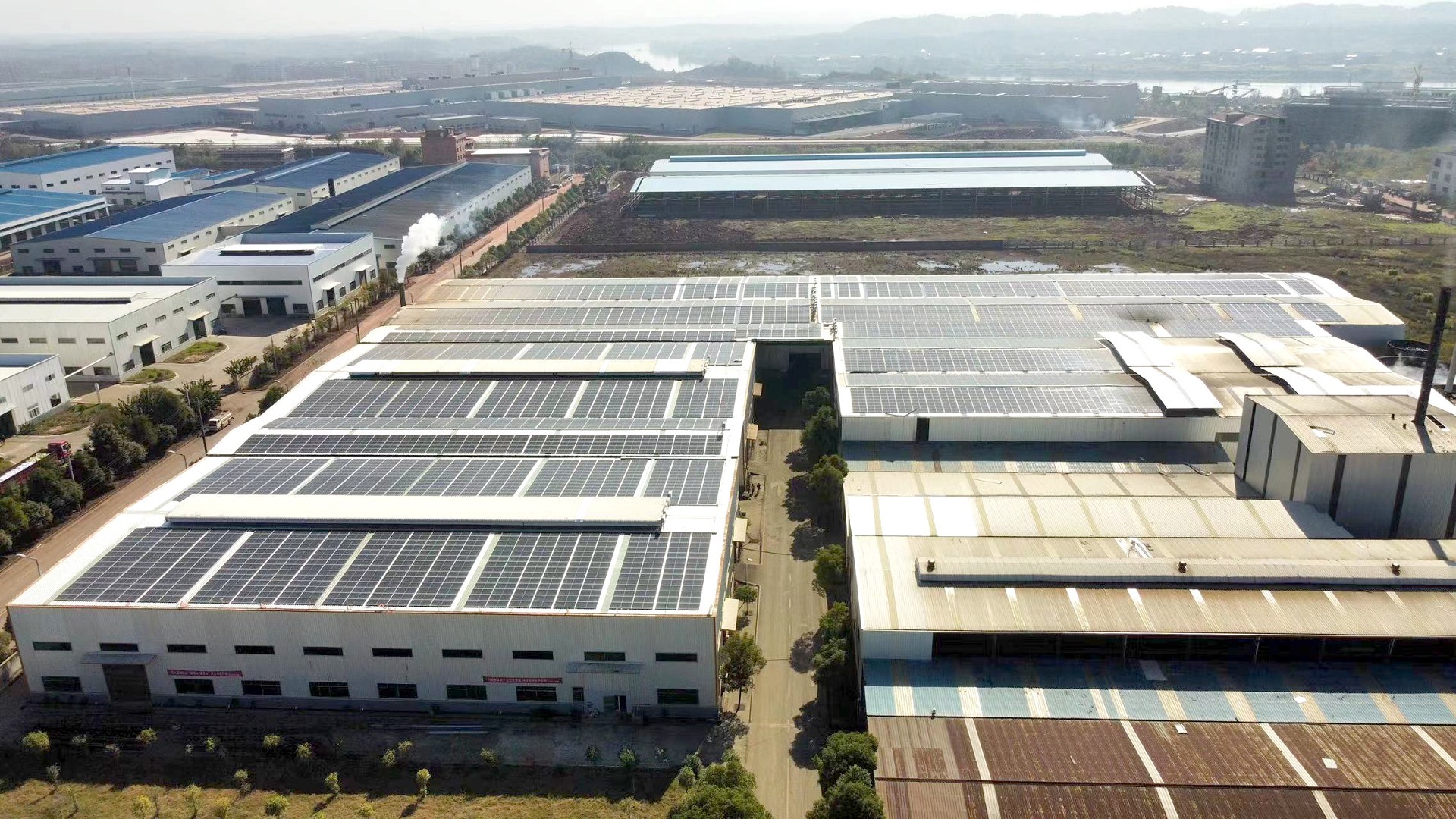 快讯｜企业光伏增容333.58千瓦！EBET易博绿能承建湖南顺隆工商业光伏电站二期开工